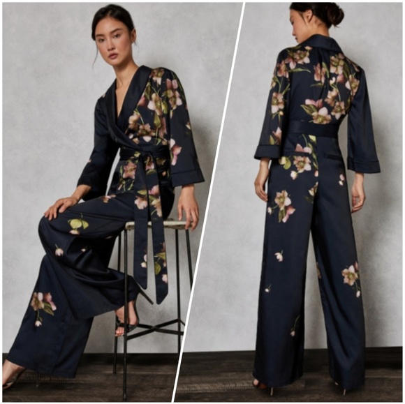🍒NWT🍒 TED BAKER WONDERLAND JUMPSUIT • TED 2 - Picture 4 of 8